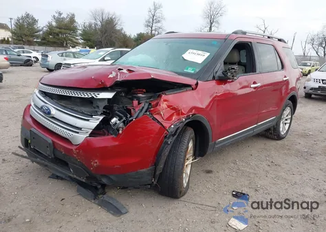 2015 Ford Explorer Xlt z USA, uszkodzony, nr VIN 1FM5K8D8XFGA30861